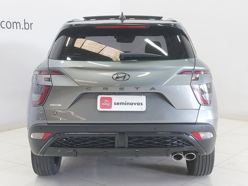 Hyundai CRETA 2.0 FLEX N LINE NIGHT EDITION AUTOMÁTICO 2023/2024 BETIOLO NOVOS E SEMINOVOS LAJEADO / Carros no Vale Hyundai CRETA 2.0 FLEX N LINE NIGHT EDITION AUTOMÁTICO 2023/2024 BETIOLO NOVOS E SEMINOVOS LAJEADO / Carros no Vale