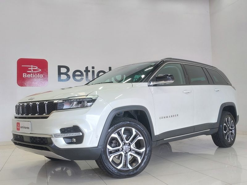 JEEP COMMANDER 2.0 TD380 TURBO DIESEL LIMITED AT9 2022/2022 BETIOLO NOVOS E SEMINOVOS LAJEADO / Carros no Vale