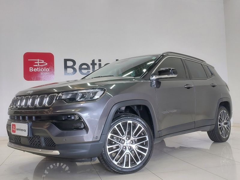 JEEP COMPASS 1.3 T270 TURBO FLEX LIMITED AT6 2022/2023 BETIOLO NOVOS E SEMINOVOS LAJEADO / Carros no Vale