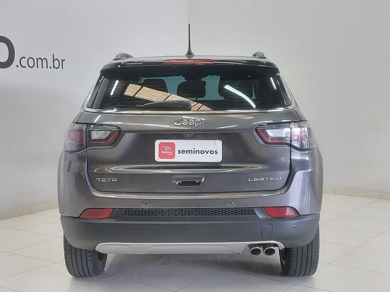 JEEP COMPASS 1.3 T270 TURBO FLEX LIMITED AT6 2022/2023 BETIOLO NOVOS E SEMINOVOS LAJEADO / Carros no Vale