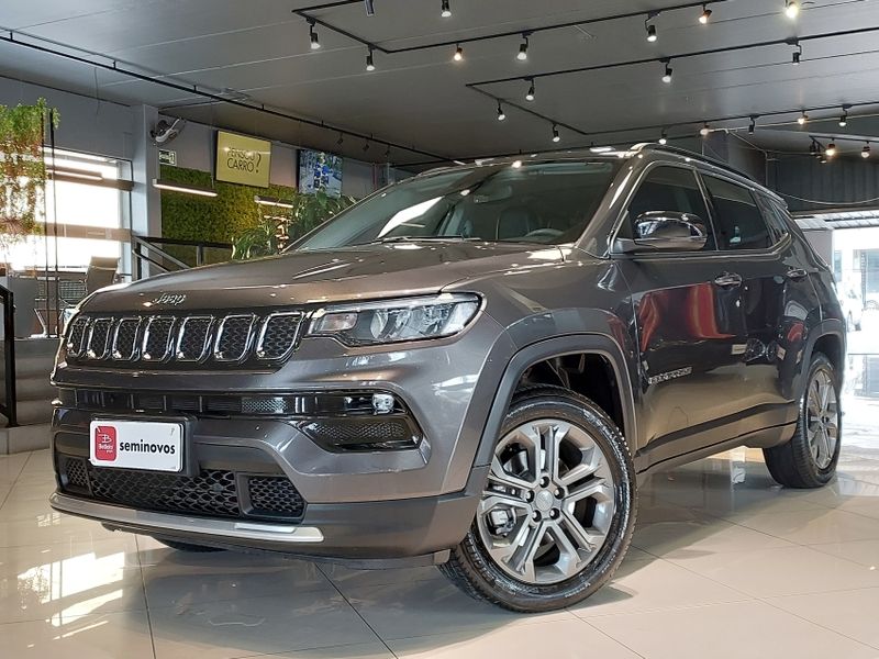 JEEP COMPASS 1.3 T270 TURBO FLEX LONGITUDE AT6 2021/2022 BETIOLO NOVOS E SEMINOVOS LAJEADO / Carros no Vale JEEP COMPASS 1.3 T270 TURBO FLEX LONGITUDE AT6 2021/2022 BETIOLO NOVOS E SEMINOVOS LAJEADO / Carros no Vale
