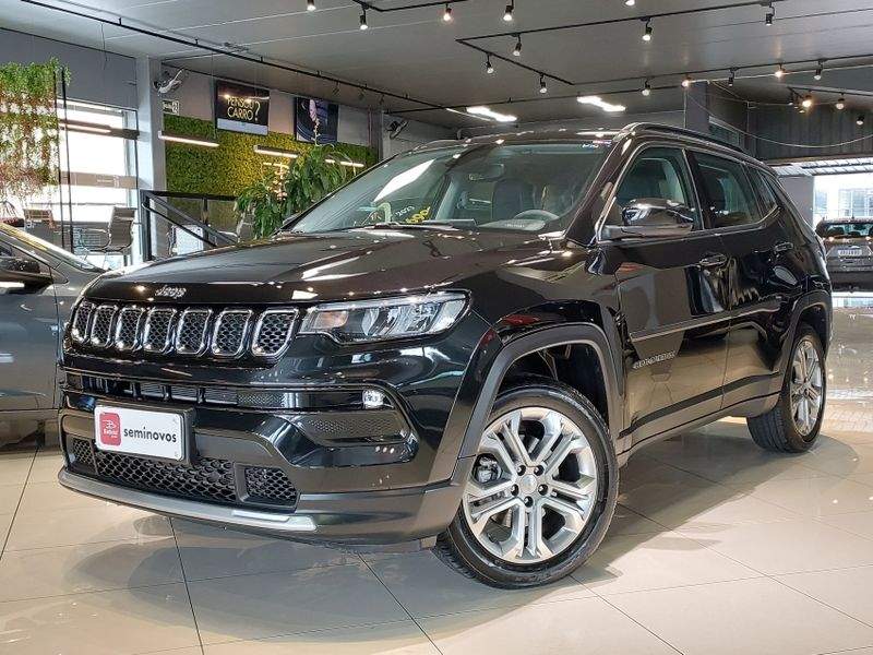 JEEP COMPASS 1.3 T270 TURBO FLEX LONGITUDE AT6 2022/2022 BETIOLO NOVOS E SEMINOVOS LAJEADO / Carros no Vale