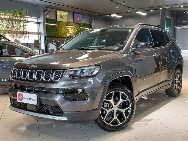 JEEP COMPASS 1.3 T270 TURBO FLEX LONGITUDE AT6 2024/2025 BETIOLO NOVOS E SEMINOVOS LAJEADO / Carros no Vale JEEP COMPASS 1.3 T270 TURBO FLEX LONGITUDE AT6 2024/2025 BETIOLO NOVOS E SEMINOVOS LAJEADO / Carros no Vale