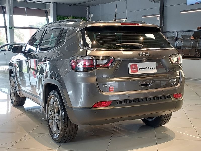 JEEP COMPASS 1.3 T270 TURBO FLEX LONGITUDE AT6 2021/2022 BETIOLO NOVOS E SEMINOVOS LAJEADO / Carros no Vale JEEP COMPASS 1.3 T270 TURBO FLEX LONGITUDE AT6 2021/2022 BETIOLO NOVOS E SEMINOVOS LAJEADO / Carros no Vale
