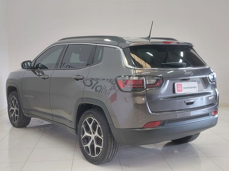 JEEP COMPASS 1.3 T270 TURBO FLEX LONGITUDE AT6 2024/2025 BETIOLO NOVOS E SEMINOVOS LAJEADO / Carros no Vale JEEP COMPASS 1.3 T270 TURBO FLEX LONGITUDE AT6 2024/2025 BETIOLO NOVOS E SEMINOVOS LAJEADO / Carros no Vale