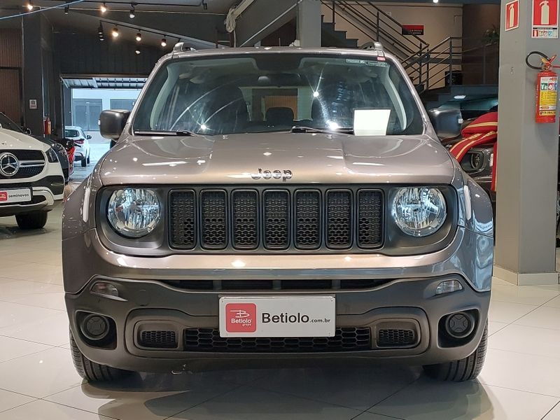 JEEP RENEGADE 1.8 16V FLEX SPORT 4P AUTOMÁTICO 2018/2019 BETIOLO NOVOS E SEMINOVOS LAJEADO / Carros no Vale JEEP RENEGADE 1.8 16V FLEX SPORT 4P AUTOMÁTICO 2018/2019 BETIOLO NOVOS E SEMINOVOS LAJEADO / Carros no Vale