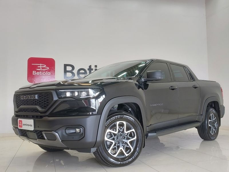 Ram RAMPAGE 2.0 HURRICANE 4 TURBO GASOLINA REBEL 4X4 AUTOMÁTICO 2023/2024 BETIOLO NOVOS E SEMINOVOS LAJEADO / Carros no Vale Ram RAMPAGE 2.0 HURRICANE 4 TURBO GASOLINA REBEL 4X4 AUTOMÁTICO 2023/2024 BETIOLO NOVOS E SEMINOVOS LAJEADO / Carros no Vale