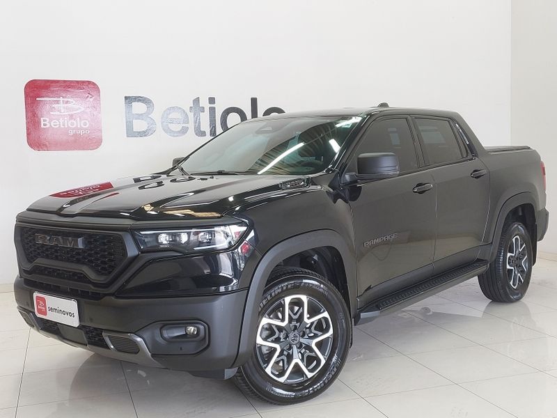 Ram RAMPAGE 2.0 HURRICANE 4 TURBO GASOLINA REBEL 4X4 AUTOMÁTICO 2023/2024 BETIOLO NOVOS E SEMINOVOS LAJEADO / Carros no Vale Ram RAMPAGE 2.0 HURRICANE 4 TURBO GASOLINA REBEL 4X4 AUTOMÁTICO 2023/2024 BETIOLO NOVOS E SEMINOVOS LAJEADO / Carros no Vale