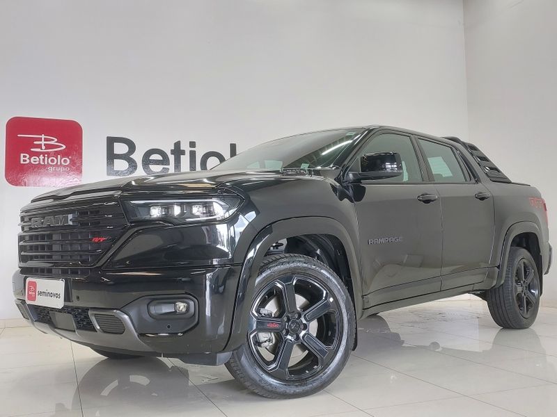 Ram RAMPAGE 2.0 HURRICANE 4 TURBO GASOLINA R/T 4X4 AUTOMÁTICO 2025/2025 BETIOLO NOVOS E SEMINOVOS LAJEADO / Carros no Vale Ram RAMPAGE 2.0 HURRICANE 4 TURBO GASOLINA R/T 4X4 AUTOMÁTICO 2025/2025 BETIOLO NOVOS E SEMINOVOS LAJEADO / Carros no Vale