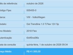 Volkswagen GOL 1.0 12V MPI TOTALFLEX TRENDLINE 4P MANUAL 2017/2018 BETIOLO NOVOS E SEMINOVOS LAJEADO / Carros no Vale