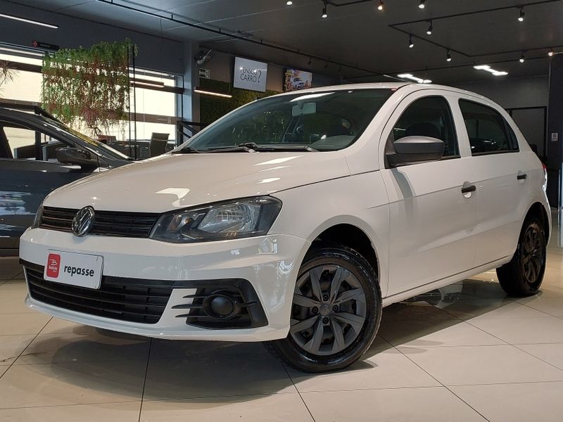 Volkswagen GOL 1.0 12V MPI TOTALFLEX TRENDLINE 4P MANUAL 2017/2018 BETIOLO NOVOS E SEMINOVOS LAJEADO / Carros no Vale Volkswagen GOL 1.0 12V MPI TOTALFLEX TRENDLINE 4P MANUAL 2017/2018 BETIOLO NOVOS E SEMINOVOS LAJEADO / Carros no Vale