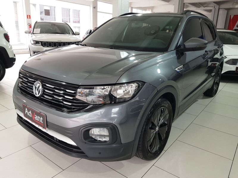 Volkswagen T-CROSS 1.0 200 TSI TOTAL FLEX COMFORTLINE AUTOMÁTICO 2020/2021 ADVANT AUTOMÓVEIS CAXIAS DO SUL / Carros no Vale