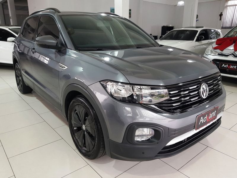 Volkswagen T-CROSS 1.0 200 TSI TOTAL FLEX COMFORTLINE AUTOMÁTICO 2020/2021 ADVANT AUTOMÓVEIS CAXIAS DO SUL / Carros no Vale