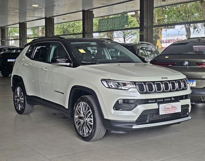 JEEP COMPASS 1.3 T270 TURBO FLEX LIMITED AT6 2021/2022 CARRO DEZ NOVO HAMBURGO / Carros no Vale JEEP COMPASS 1.3 T270 TURBO FLEX LIMITED AT6 2021/2022 CARRO DEZ NOVO HAMBURGO / Carros no Vale