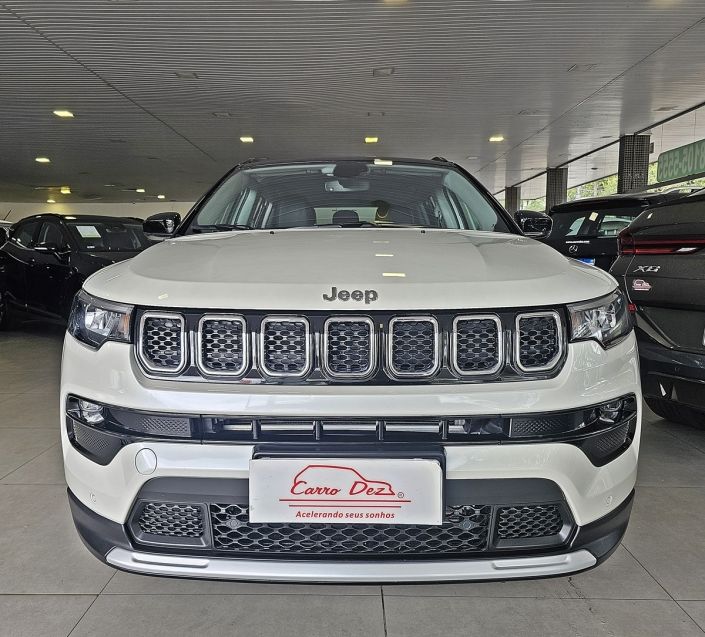 JEEP COMPASS 1.3 T270 TURBO FLEX LIMITED AT6 2021/2022 CARRO DEZ NOVO HAMBURGO / Carros no Vale JEEP COMPASS 1.3 T270 TURBO FLEX LIMITED AT6 2021/2022 CARRO DEZ NOVO HAMBURGO / Carros no Vale