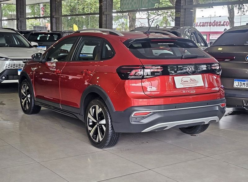 Volkswagen NIVUS 1.0 200 TSI TOTAL FLEX HIGHLINE AUTOMÁTICO 2020/2021 CARRO DEZ NOVO HAMBURGO / Carros no Vale