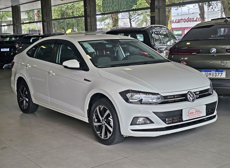 Volkswagen VIRTUS 1.0 200 TSI COMFORTLINE AUTOMÁTICO 2022/2022 CARRO DEZ NOVO HAMBURGO / Carros no Vale