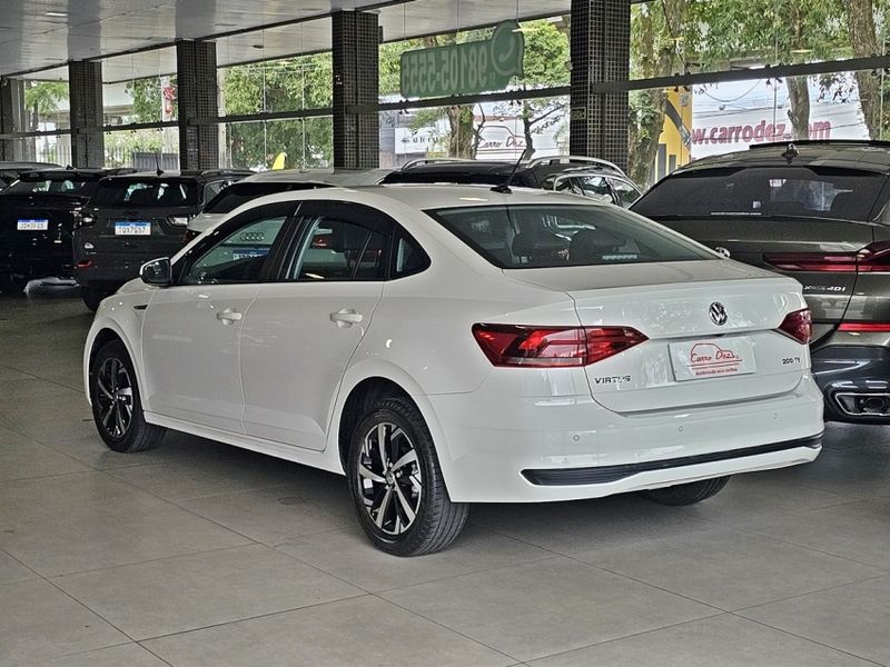 Volkswagen VIRTUS 1.0 200 TSI COMFORTLINE AUTOMÁTICO 2022/2022 CARRO DEZ NOVO HAMBURGO / Carros no Vale
