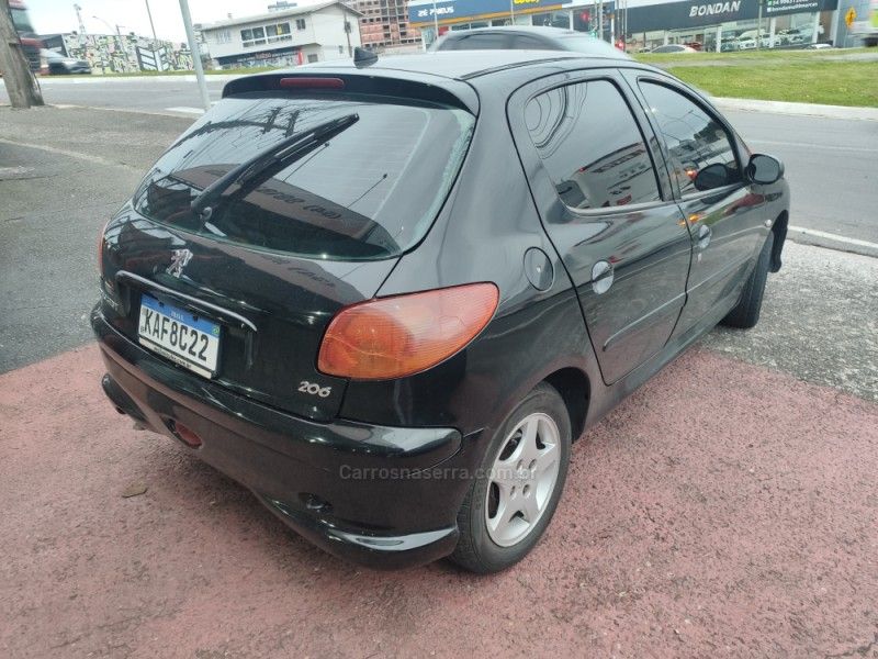 PEUGEOT 206 1.6 FELINE 16V 2006/2007 HUBNER MULTIMARCAS FARROUPILHA / Carros no Vale