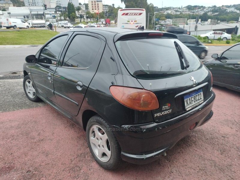 PEUGEOT 206 1.6 FELINE 16V 2006/2007 HUBNER MULTIMARCAS FARROUPILHA / Carros no Vale