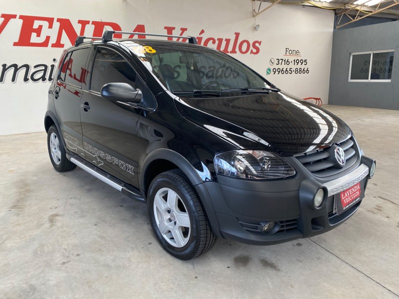 VOLKSWAGEN CROSSFOX 1.6 2007/2008 LAVENDA VEÍCULOS ARROIO DO MEIO / Carros no Vale