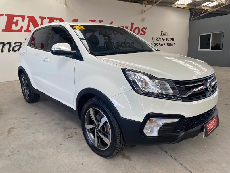 SSANGYONG KORANDO 2.0 16V TURBO DIESEL AWD AT 2012 2017/2018 LAVENDA VEÍCULOS ARROIO DO MEIO / Carros no Vale