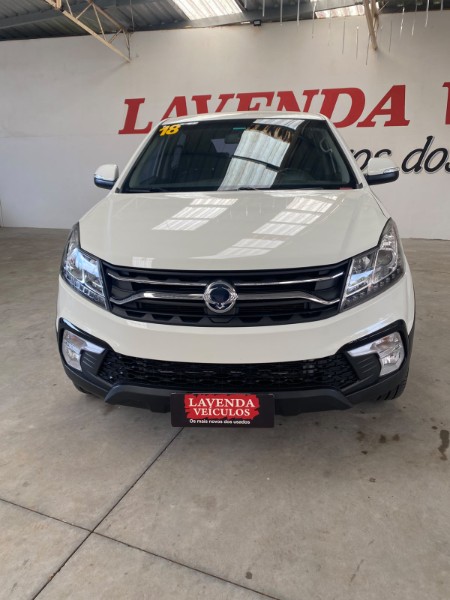 SSANGYONG KORANDO 2.0 16V TURBO DIESEL AWD AT 2012 2017/2018 LAVENDA VEÍCULOS ARROIO DO MEIO / Carros no Vale