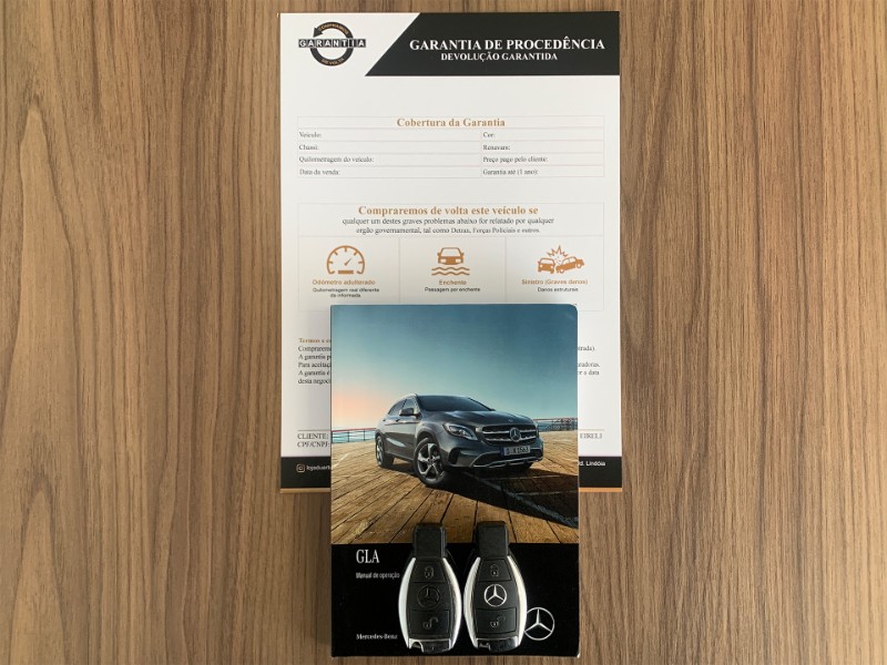 MERCEDES-BENZ GLA 200 ADVANCE 1.6 TURBO 2019/2019 DUARTE VEÍCULOS PORTO ALEGRE / Carros no Vale