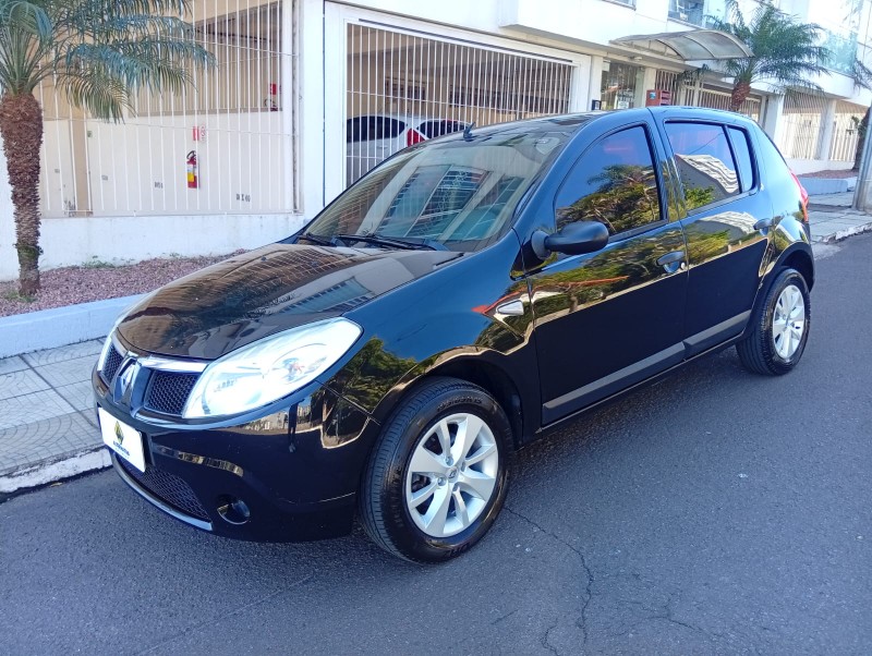 RENAULT SANDERO EXP 1.6 2008/2009 ALTERNATIVA VEÍCULOS LAJEADO / Carros no Vale