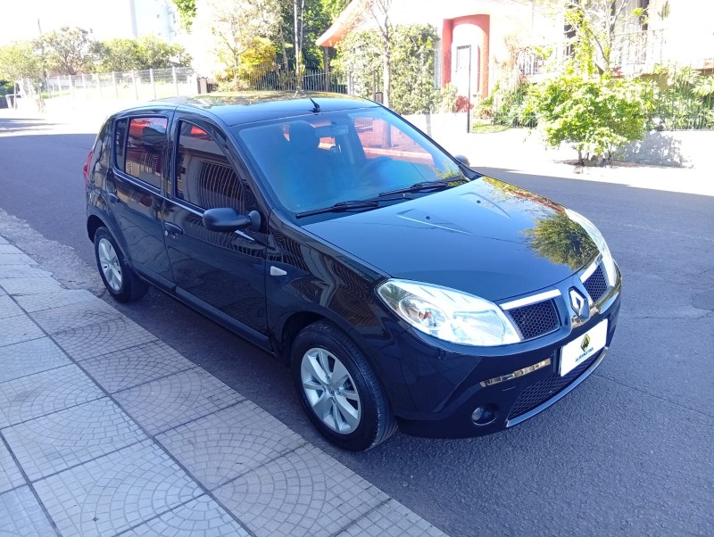 RENAULT SANDERO EXP 1.6 2008/2009 ALTERNATIVA VEÍCULOS LAJEADO / Carros no Vale