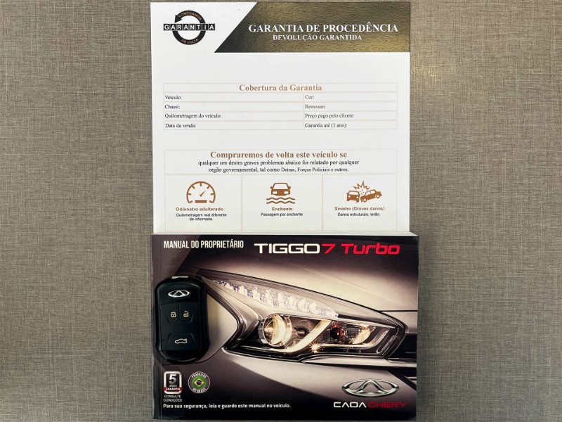CHERY TIGGO 7 1.5 TXS TURBO 2019/2020 DUARTE VEÍCULOS PORTO ALEGRE / Carros no Vale