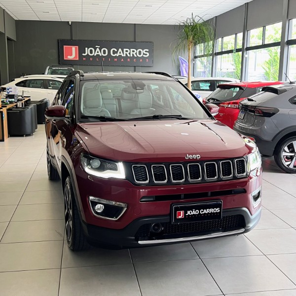 JEEP COMPASS LIMITED HIGH TECH 2.0 4X2 2018/2018 JOÃO CARROS MULTIMARCAS GUAPORÉ / Carros no Vale JEEP COMPASS LIMITED HIGH TECH 2.0 4X2 2018/2018 JOÃO CARROS MULTIMARCAS GUAPORÉ / Carros no Vale