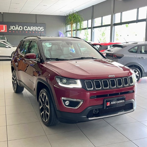 JEEP COMPASS LIMITED HIGH TECH 2.0 4X2 2018/2018 JOÃO CARROS MULTIMARCAS GUAPORÉ / Carros no Vale JEEP COMPASS LIMITED HIGH TECH 2.0 4X2 2018/2018 JOÃO CARROS MULTIMARCAS GUAPORÉ / Carros no Vale