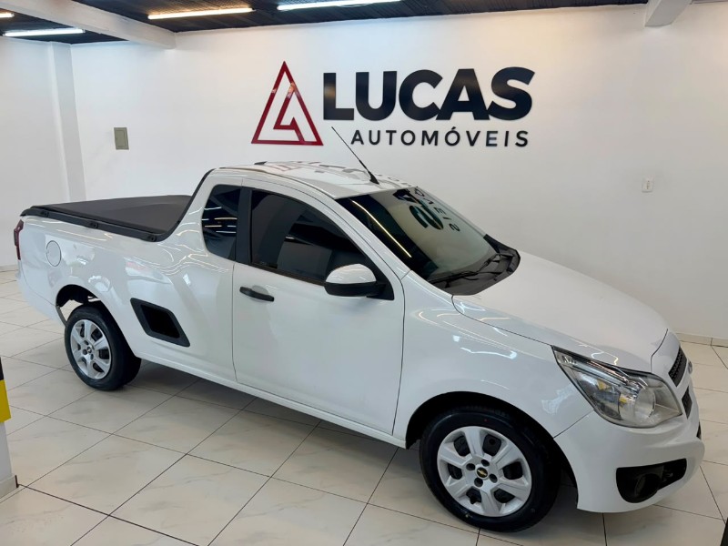 CHEVROLET MONTANA LS 1.4 2015/2015 LUCAS AUTOMÓVEIS BOM RETIRO DO SUL / Carros no Vale