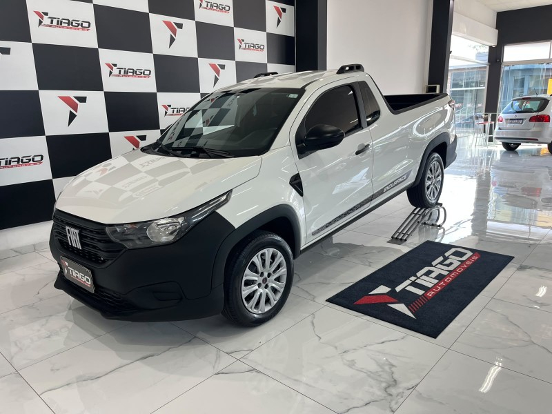 FIAT STRADA 1.4 FIRE 8V 2022/2022 TIAGO AUTOMÓVEIS VENÂNCIO AIRES / Carros no Vale