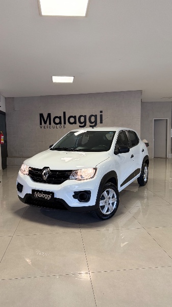 RENAULT KWID 1.0 12V SCE FLEX ZEN MANUAL 2020/2021 MALAGGI VEÍCULOS ENCANTADO / Carros no Vale