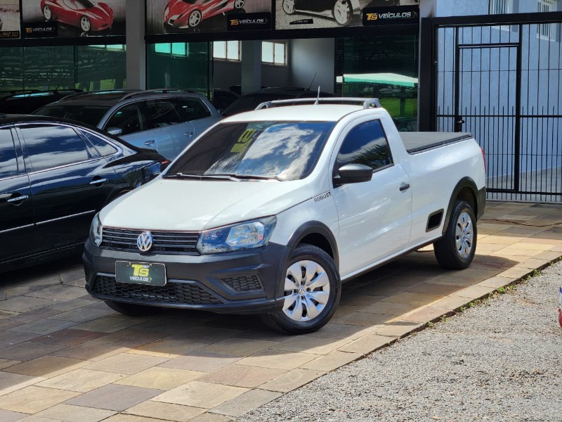 VOLKSWAGEN SAVEIRO ROBUST 1.6 FLEX 2016/2017 TS VEÍCULOS ANTA GORDA / Carros no Vale
