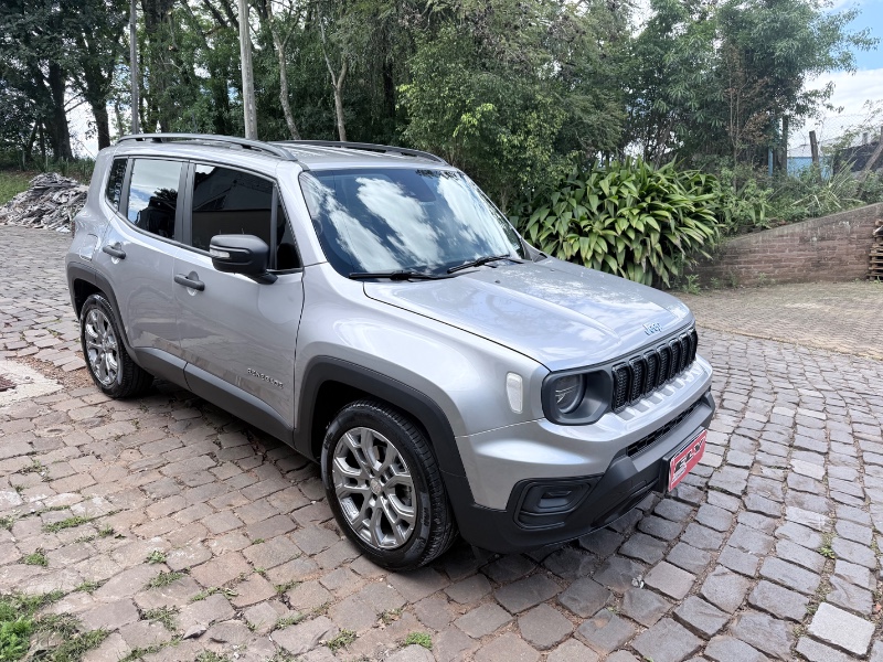 JEEP RENEGADE 1.3 T270 TURBO FLEX SPORT AT6 2023/2023 ELY AUTOMÓVEIS LAJEADO / Carros no Vale JEEP RENEGADE 1.3 T270 TURBO FLEX SPORT AT6 2023/2023 ELY AUTOMÓVEIS LAJEADO / Carros no Vale